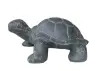 Product image 3 of the product “Turtle with a hole at the bottom, in size 62cm Length | Cast stone, handcrafted & coloured ”